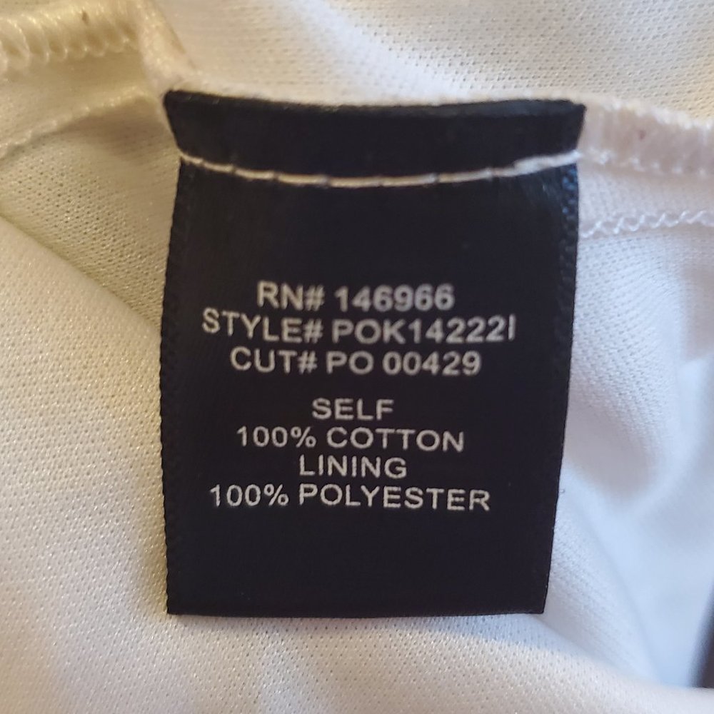 Crystal Sky White and Multi Colored Stripped Halter Back Zip-Up Romper Size S - Picture 15 of 16